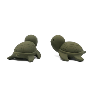 Tortuga Animal Sea Toy Juguetes para bebés y chupetes hechos de la savia de caucho natural 100% Natural, ecológico y compostable - Product Image 5