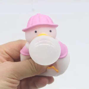 Offre Spéciale Enfants Soulagement Du Stress Fidget Jouets En Caoutchouc Canard Soufflant Bulle En Gros Coup Crache Bulles Squeeze Décompression Bulle - Product Image 6