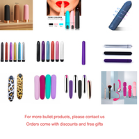 Wiederaufladbares Mini-Jumping-Ei mit starker Vibration, buntes Bullet-Vibrator-Sexspielzeug für Frauen