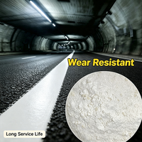 Peinture routière thermofusible CaCo3 + Résine C5 pour passages pour piétons, longue durée de vie