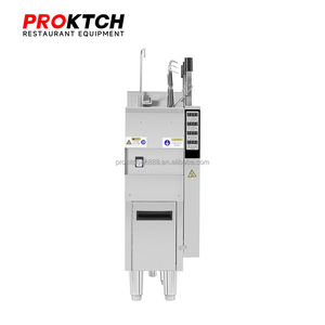 Cuiseur à pâtes et nouilles professionnel à 3 paniers à levage automatique, station de cuisson à induction pour restaurants, machine à spaghetti et ramen - Product Image 6