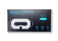 Masque VR jetable 100pcs masque pour les yeux bandés couverture faciale pour casque VR accessoires de jeu