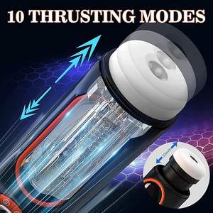 Copa Masturbadora Inteligente para Hombre, con Succión Automática, Vibración y Pronunciación, Vibrador con Personaje, Duradero - Product Image 3