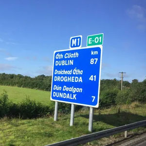 Segnale Stradale e per Semicircoli, Cartello 'Una Corsia Avanti', Segnale Riflettente per Traffico Stradale in Vendita Vicino a Me, Novità - Product Image 6