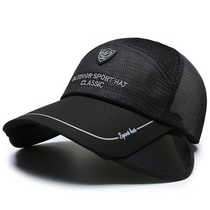 Outdoor Sport Hat Classic Mesh Baseball Cap Breathable Sun Protection Unisex Fishing Hat - Product Image 5
