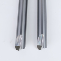 Mata Bor Router V Groove Karbida Single Flute V Shape Engraving Cutter Alat Pertukangan CNC untuk Kayu Akrilik Aluminium