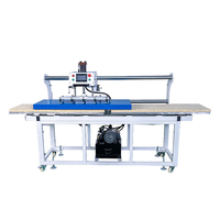 Presse à chaud entièrement automatique pour T-shirts, imprimante à plat, machine d'impression de T-shirts, presse hydraulique pour jeans et pantalons, double station