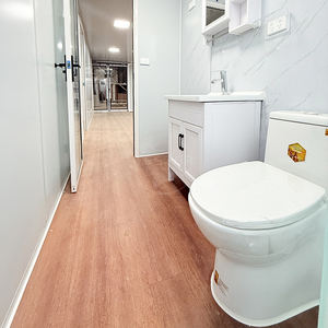 Casa Container Prefabbricata a Basso Costo 20ft 40ft con 4 Camere da Letto, Trasporto Personalizzato di Case Container - Product Image 5