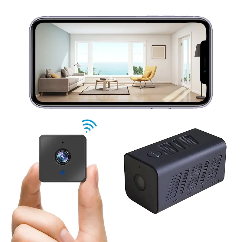 VESAFE Mini Wireless Camera Wifi 1080P Battery Powered Micro Camera Night Vision Mini Camara Wifi IP Camera ABS