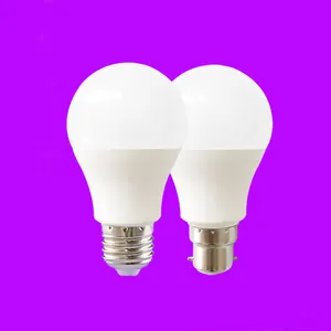 Best Verkopende Energiebesparende Binnenverlichting Led Lamp Grondstof 5W 7W 9W 12W 15W 18W B22 E27 Led Lamp