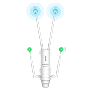 Wavlink POE AC1200 1200Mbps 2.4G/5G Punto <span class=keywords><strong>de</strong></span> Acceso Inalámbrico <span class=keywords><strong>de</strong></span> Alta Potencia para Exteriores, Resistente al Agua, <span class=keywords><strong>de</strong></span> Largo Alcance, Doble Banda, Amplificador <span class=keywords><strong>de</strong></span> <span class=keywords><strong>Señal</strong></span> <span class=keywords><strong>WiFi</strong></span>, <span class=keywords><strong>Repetidor</strong></span> - Product Image 1