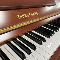 Korea Original Young Chang U121 Mahogany Brown Vertical Piano Solid Spruce Soundboard Retro Wood Cabinet for Music Teaching