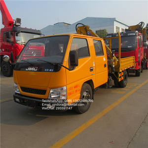 חדש JMC כפול בקתת בום משאית מתקפל זרוע מעלית מיני קטן להרים משאית מנוף <span class=keywords><strong>3</strong></span> טון 2ton - Product Image 2