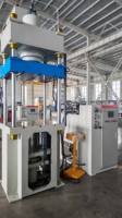 Presse hydraulique à quatre colonnes 100T 200T 250T pour le formage profond de l'acier et la production de moules pour pots métalliques