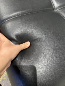 طقم أريكة حديثة كبيرة متعددة القطع، كنبة فقاعية ناعمة مصنوعة من الجلد الصناعي والحشو الإسفنجي للفنادق والمستشفيات - Product Image 6