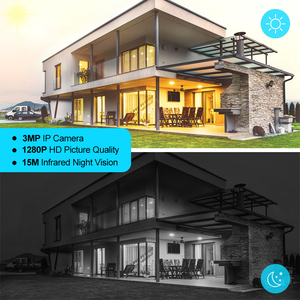 JideTech-Mini sistema de cámara inalámbrico de bajo consumo de energía, con Panel Solar, Wifi, exterior, cámara IP de 3MP, Kit de vigilancia de seguridad - Product Image 5