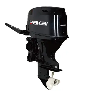 Low fuel consumption high torque eco-friendly 4 stroke 3 cylinder 60HP outboard boat motor for maritime rescue vessels