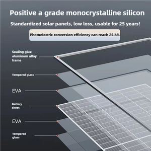 แผงโซลาร์เซลล์1000วัตต์550วัตต์700วัตต์แผงแบตเตอรี่พลังงานแสงอาทิตย์550วัตต์สำหรับใช้ในครัวเรือน - Product Image 3