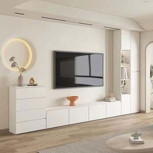 Modern Wall Mounted TV Cabinet Luxury Stand Entertainment Center <b>Floating</b> <b>Unit</b> - Product Image 2