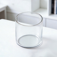 Gobelets à café en verre transparent réutilisables résistants à la chaleur, style classique, pour cadeaux d'entreprise et usage domestique et professionnel
