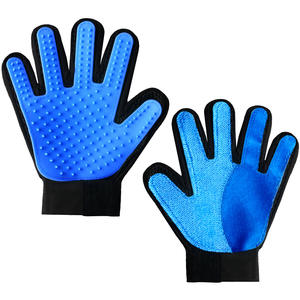 Guantes de Silicona de Doble Cara y <span class=keywords><strong>Cepillo</strong></span> de Masaje para Eliminar el <span class=keywords><strong>Pelo</strong></span> de Mascotas, Perros y Gatos - Product Image 2