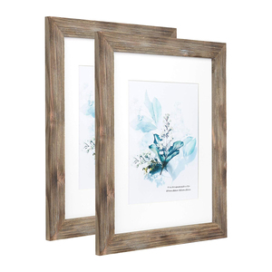 <span class=keywords><strong>Azora</strong></span> Industries Cadre de miroir mural en bois fini moderne de qualité supérieure Décoration de la maison faite à la main avec élégance intemporelle - Product Image 1