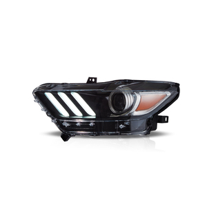 Faros Delanteros de Repuesto Plug and Play para <span class=keywords><strong>Ford</strong></span> <span class=keywords><strong>Mustang</strong></span> 2015-2017, Faros LED para Automóvil, Lentes de Proyector, Accesorios - Product Image 1