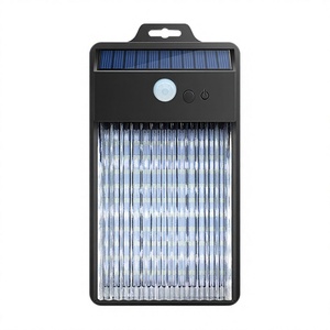 Lámpara Solar Cuadrada de Pared para Jardín con Sensor de Movimiento, Estilo Vintage, Impermeable IP65, con LED y Panel Solar - Product Image 3