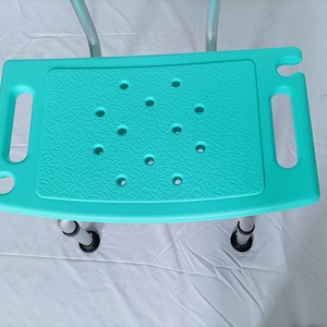 Chaise de douche en alliage d'aluminium avec dossier antidérapant, chaise de bain pour personnes âgées, femmes enceintes et handicapées - Product Image 3