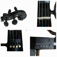 China Professional Electric Violin Electric Violin Instrument with Cheap Price for Beginners Playing