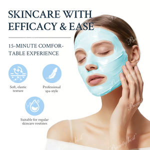 Mascarilla Facial Profesional para el Cuidado de la Piel, Mascarilla Hidratante de Gelatina de Hielo, Mascarilla Modeladora de Belleza SPA, Antienvejecimiento, Lifting, Mascarilla Derma Modeladora - Product Image 3