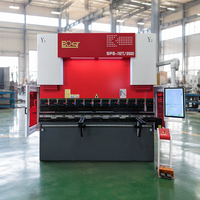 Prensa Plegadora CNC Nanjing BOST de 3200 mm, Equipo Hidráulico para Doblar Chapa Metálica, para Acero Inoxidable, Aluminio, Acero Dulce y Aleaciones