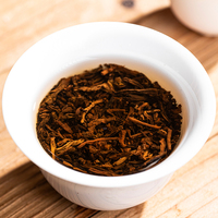 Gâteau de thé Pu'er mûr du Yunnan, thé compressé en vrac, thé haut de gamme premium, emballage en coffret cadeau, fermenté pendant 4-5 ans