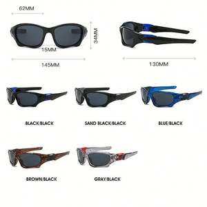 Gafas de Sol de Ciclismo con Marco Grande, Personalizadas con Logotipo, Moda 2025, para Hombre y Mujer, Protección UV400, Gafas Deportivas para Exteriores - Product Image 5