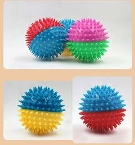 Willekeurige Kleur Groothandel Hond Speelgoed Tpr/Grs Training Zacht Gevoel Speelgoed Hond Piepen Interactieve Kleine Maat Bal - Product Image 3