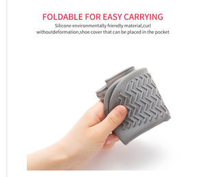 Водонепроницаемые ботинки из силиконового материала унисекс, защита для обуви, многоразовые сапоги для дома и улицы, для дождливых дней - Product Image 4