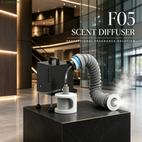 Diffuseur d'arômes LUXAROMES F05 1500ml à double liquide, style extraordinaire, contrôle par application, système de parfum pour projets de 5000m³