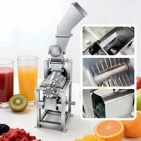 Mango Pulper Watermeloen Sapmachine Schroef Crusher Juicer RVS 3700W 220V/380V voor Fruit of Groente