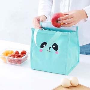 Custom Logo Printed Non-Woven Fabric Cooler <b>Bag</b> Reusable Insulation <b>Beach</b> Food <b>Bag</b> Cheap Custom Made Promotional Letter Cooler - Product Image 6