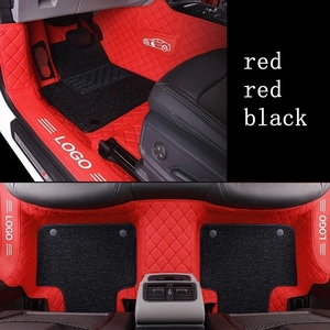 <span class=keywords><strong>Tappetini</strong></span> Auto in Pelle 3D di Lusso 5D 7D, Set di 4 Pezzi in PVC Doppio Strato per <span class=keywords><strong>Suzuki</strong></span> <span class=keywords><strong>Swift</strong></span> - Product Image 2