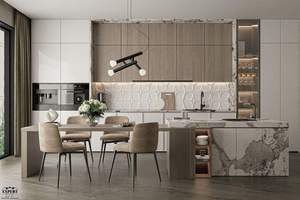 Stile europeo sedie a <span class=keywords><strong>isola</strong></span> personalizzate <span class=keywords><strong>cucina</strong></span> a parete moderna in acciaio inox armadio da <span class=keywords><strong>cucina</strong></span> <span class=keywords><strong>con</strong></span> lavello - Product Image 4