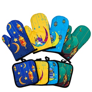 Ramadan Tạp dề EID mubarak nhà bếp Tạp dề Bộ hạnh phúc <span class=keywords><strong>AL</strong></span> adha trang trí món quà hồi giáo hồi giáo kareem nấu nướng - Product Image 5