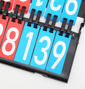 Tabellone Segnapunti da Tavolo a 6 Cifre per Basket, Pallavolo, Tennis e Allenamento Sportivo con Carte Scorrevoli - Product Image 3