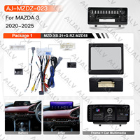 Autoradio d'usine 12,3 pouces d'origine pour MAZDA 2020-2025 RHD, lecteur multimédia stéréo de voiture avec CarPlay sans fil et Android Auto