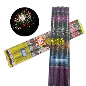 High quality 0.8" 1" 1.2" 1.5" magic 5 ball 8shots hunan wholesale cheap price roman candle fireworks