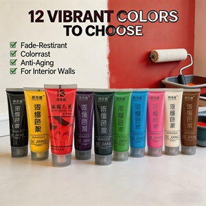 Bunkerway BKW YG001 Water-based Concentrated Color Paste for <b>Paint</b> Color Matching Wall Painting Printing Environmentally <b>Coating</b> - Product Image 5