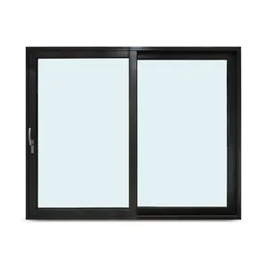 Высококачественные тонкие алюминиевые водонепроницаемые раздвижные окна подвала 1,2 м x 1,2 м, раздвижные окна с дизайном гриля комаров