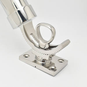 ที่วางคันเบ็ดตกปลาแบบติดตั้งบนดาดฟ้า สแตนเลส ปรับมุมได้ทุกทิศทาง อุปกรณ์ทางทะเลใหม่สำหรับเรือ - Product Image 5