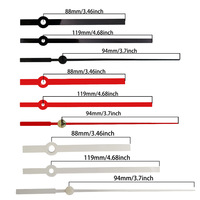 Jam Dinding Senyap Art Deco Quartz dengan Tampilan Jarum dan Jarum Jam Lurus