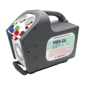 HBS refrigerant recovery unit HBS-2A, twins piston style refrigerant recovery system freon recovery tank